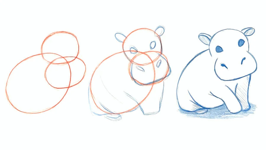 Draw Throughout Shape Basics for Beginners: Draw Through — Patrick Boaz Art