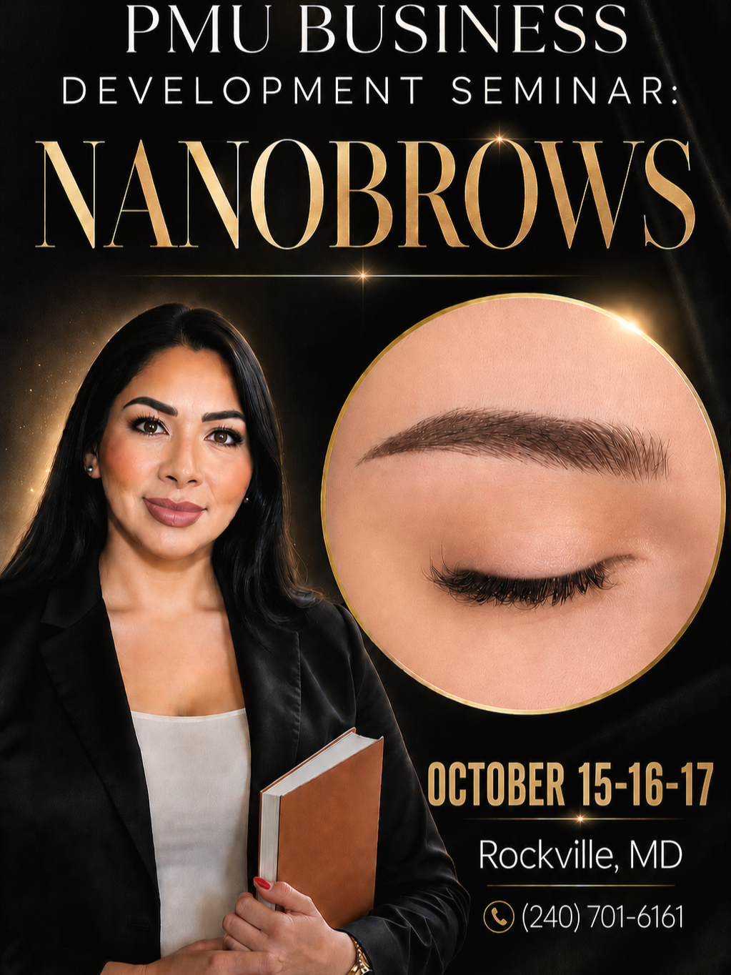 BEST NANOBROWS TRAINING IN MARYLAND THIS OCTOBER BECOME A CERTIFIED PERMANENT MAKEUP ARTIST WITH OUR NANOBROWS COURSE