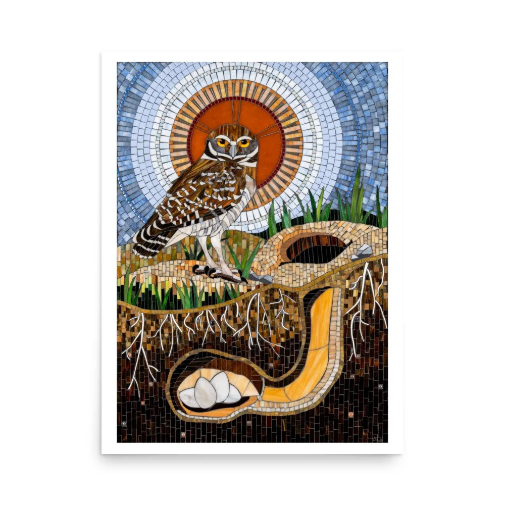 "Clandestiny" Mosaic Art Print