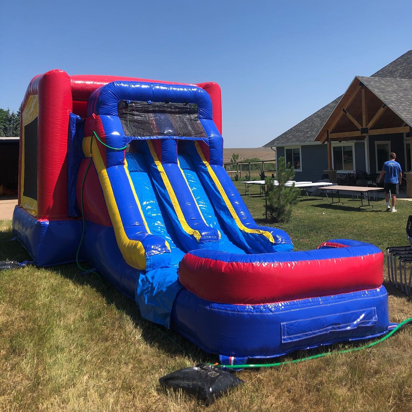 Don&rsquo;t forget Powder River Party Rentals also does inflatables! A fun and entertaining addition to any celebration! 
Call to book today! 
(307) 752-6111 #inflatables #rentals #partyrentals