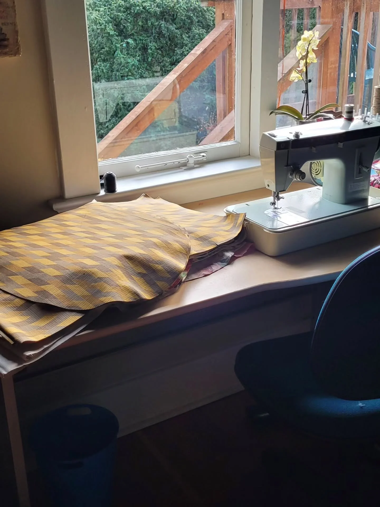 Some raw behind the scenes of the pouffe making process. 

Currently, I'm only shipping to Canada.  So if you're Canadian and want a pouffe shell, here's a reminder to take a look at my website to see the latest pouffe drop. 

They're sold empty on p