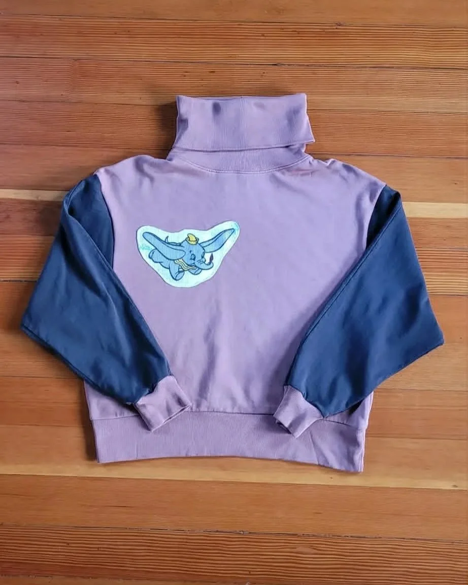 Pink Dumbo Turtleneck - Extra Small - $120