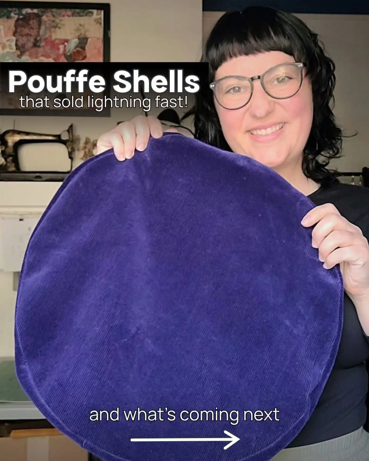 More pouffe shells are dropping on October 20 at 5pm PST! 

But here's a little secret, the email community gets exclusive early access the day before. That could mean you get the one you want before it sells out! There's very limited quantities of e