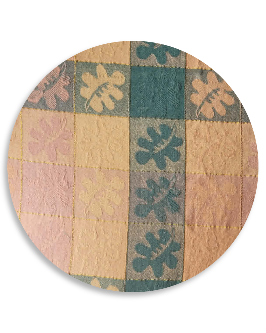 COMING SOON! Autumn Leaf Plaid Pouffe Shell