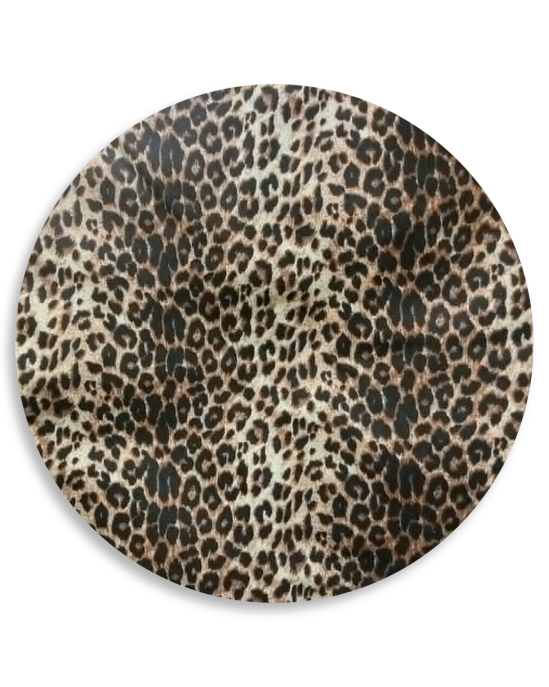 COMING SOON! Leopard + Black Pouffe Shell