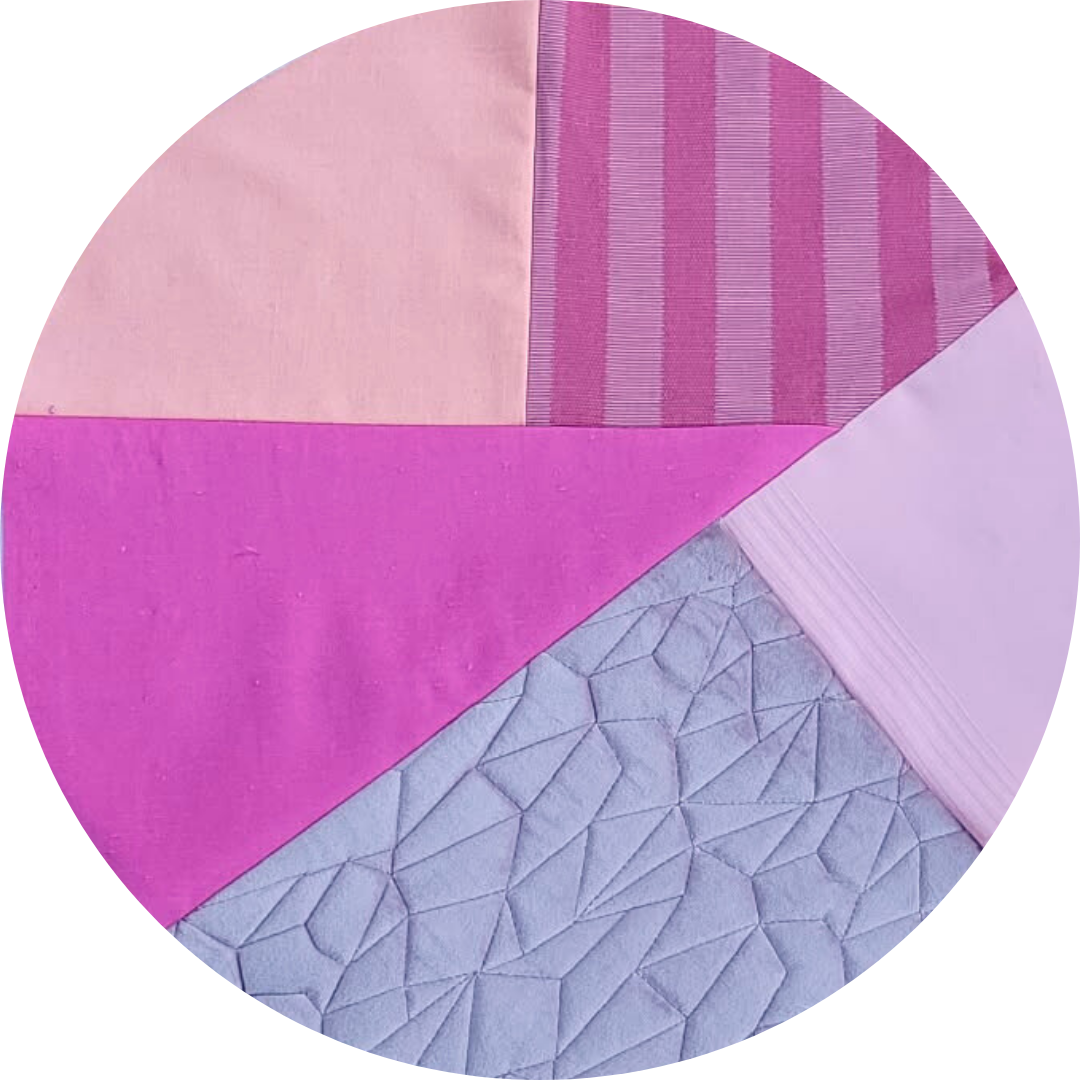 On Wednesdays We Wear Pink Patchy Pouffe Shell