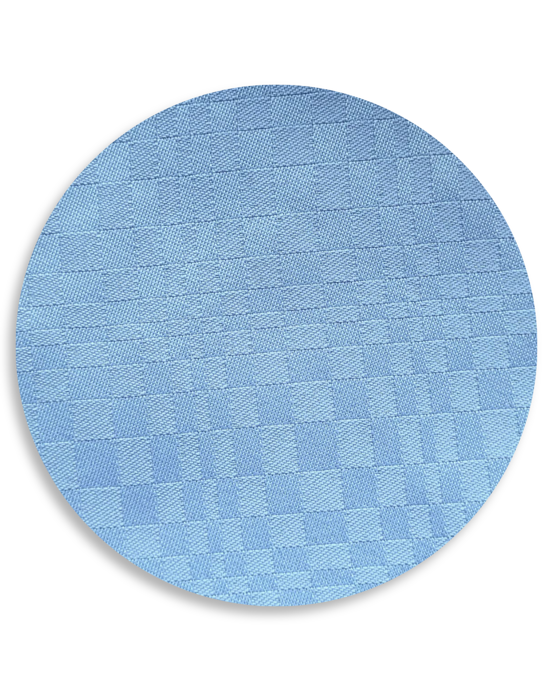 Whacky Blue Checkers Pouffe Shell