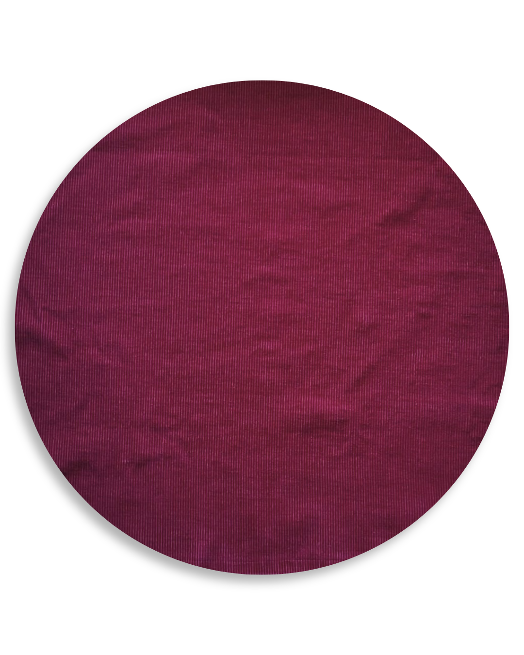 Pomegranate Pink Corduroy Pouffe Shell