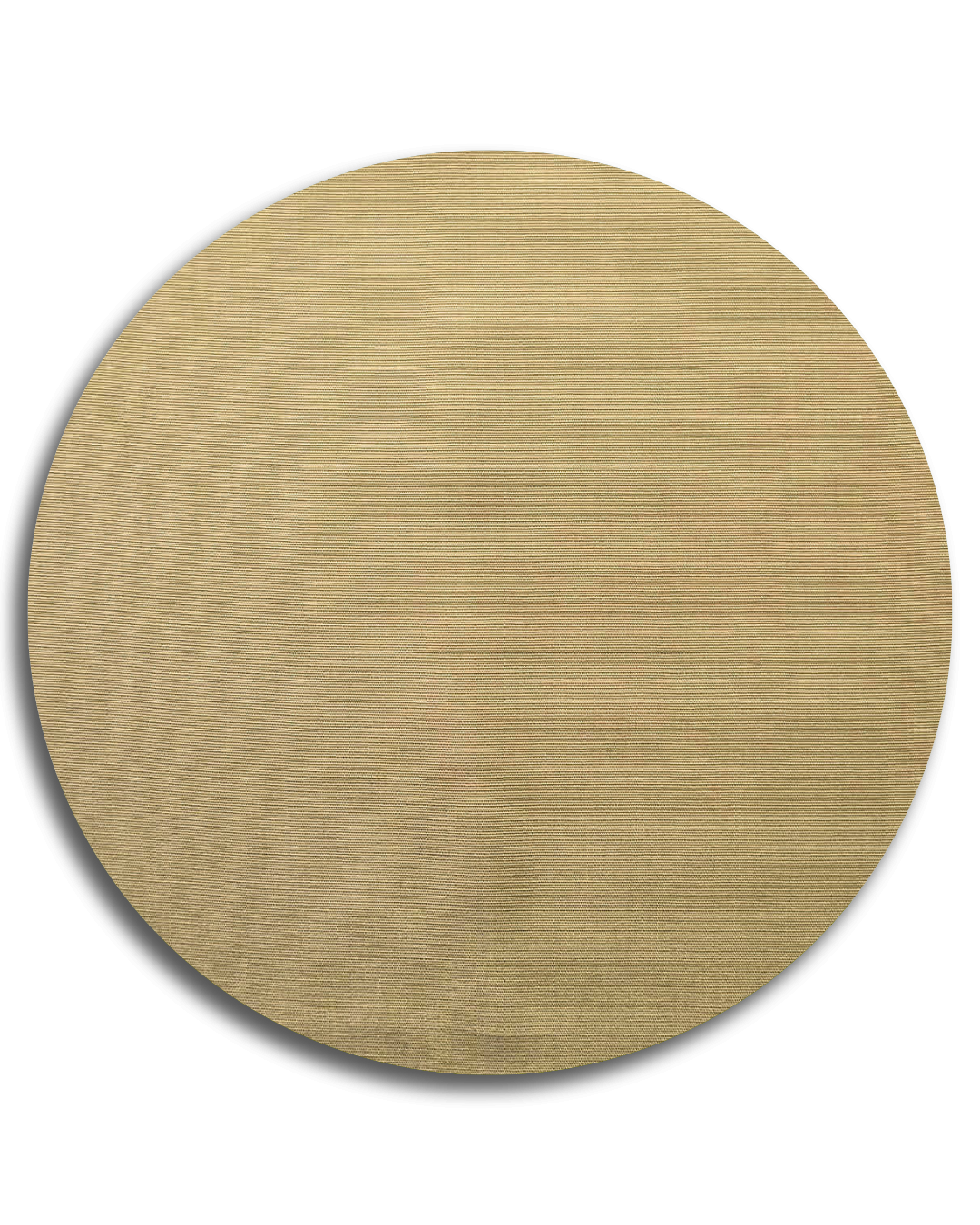 Smooth Dijon Mustard Pouffe Shell
