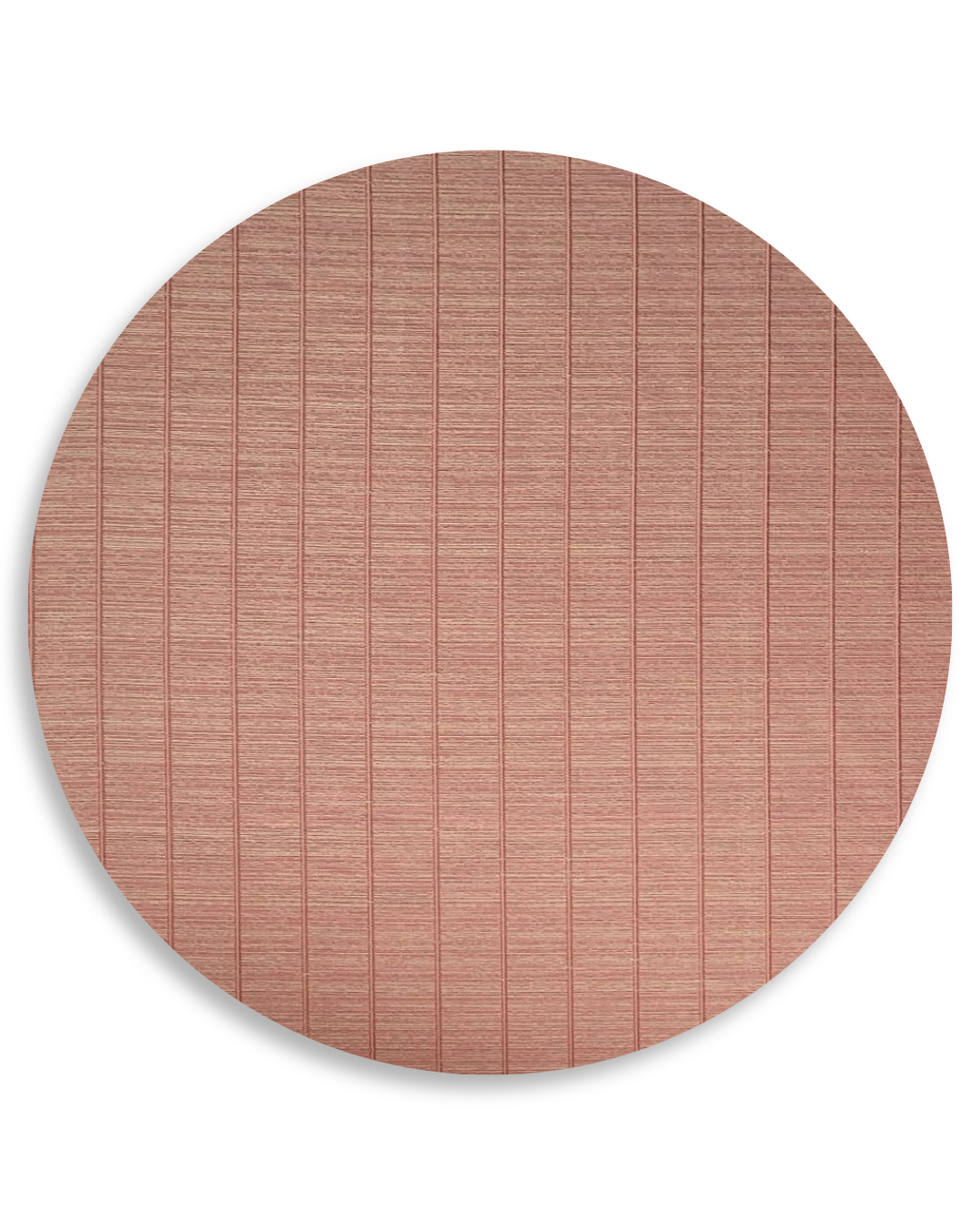 Terracotta Ridge Pouffe Shell