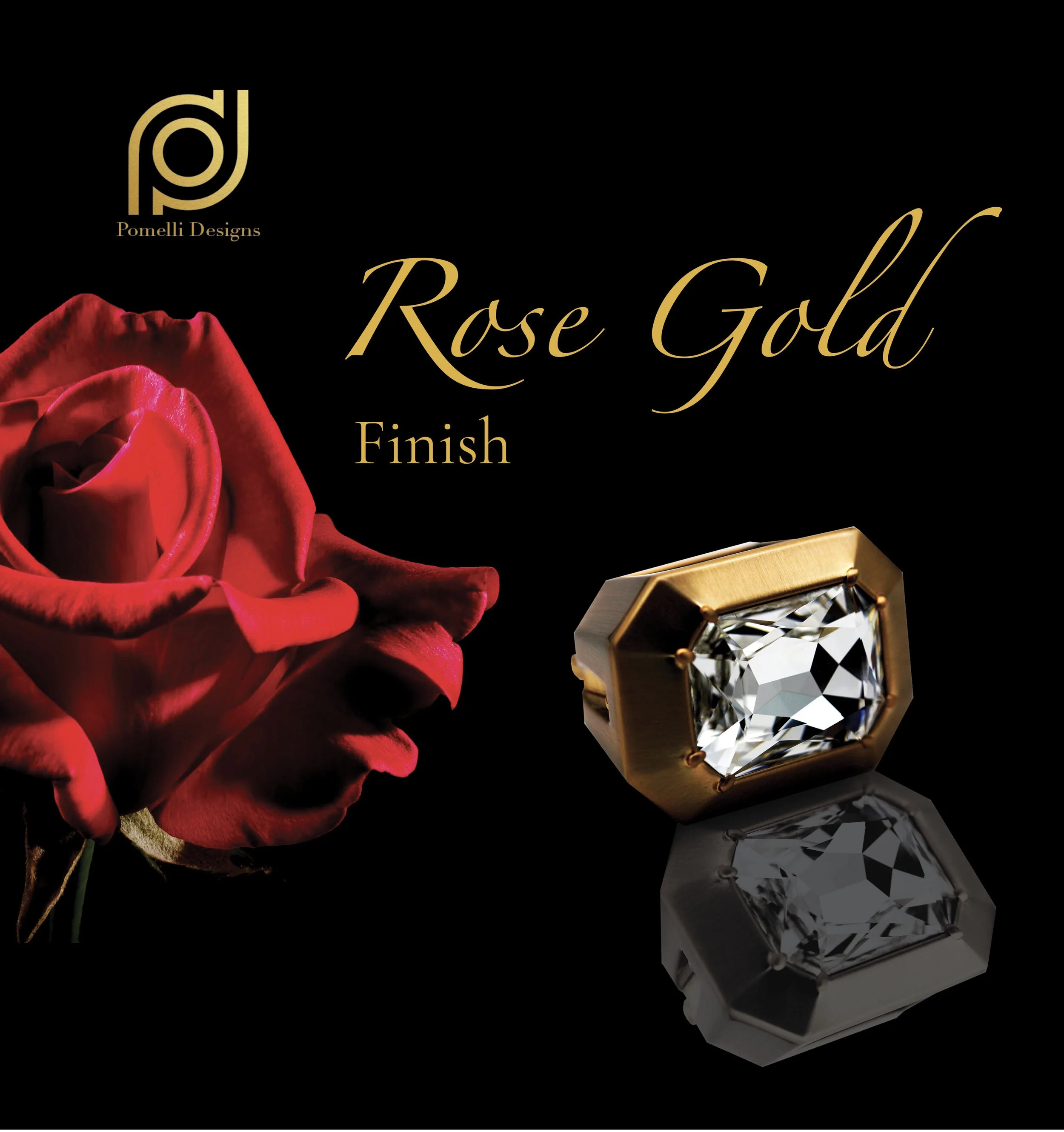 Social Media Ad For The Rose Gold Hardware Collection. 
