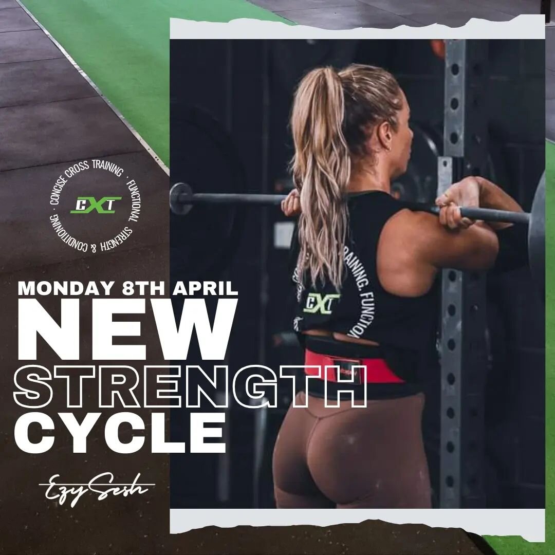 We're currently in week nine of our first training cycle of 2024 and we're so proud of all the progress we've seen in that time💚

Our program runs for twelve weeks then we have a recovery week before we start another strength cycle. This new cycle w