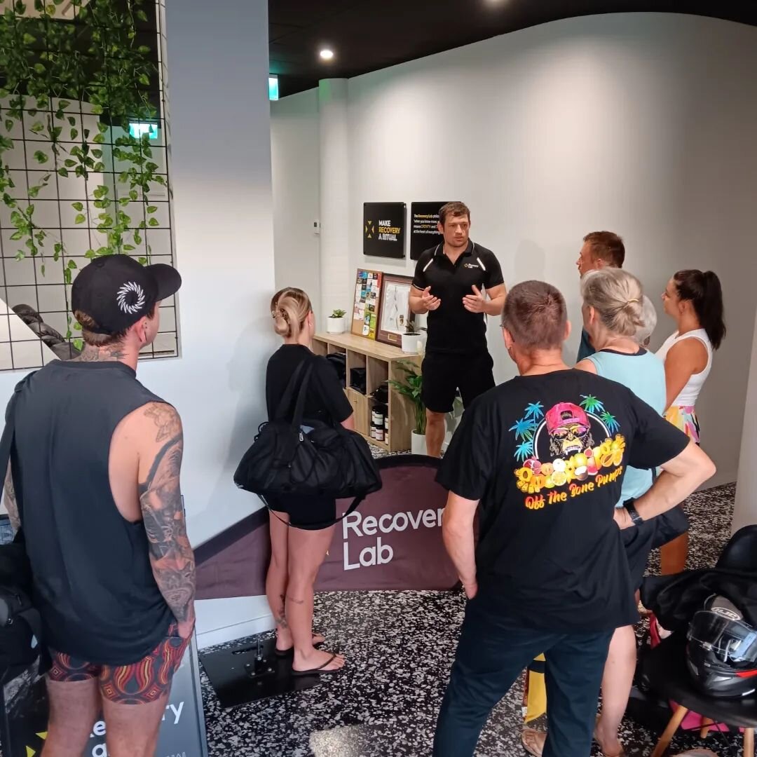 Another successful day at the Recovery Lab for some much needed TLC💚 Big thanks to Locky for taking our crew through another awesome session this week. We'll definitely be back💪🏽 @recoverylab.cairns