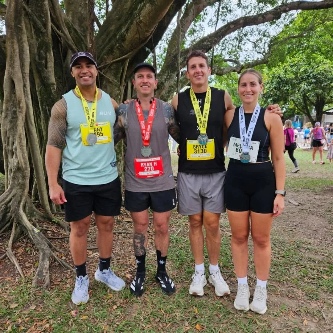 @cairnsmarathon 

42.2km - 21.1km - 10km

What an awesome event! 🔥 I'm super proud of everyone who competed today. The struggles were real, but we set our goals and absolutely smashed them! 👊🏽

You can&rsquo;t underestimate the energy out there to