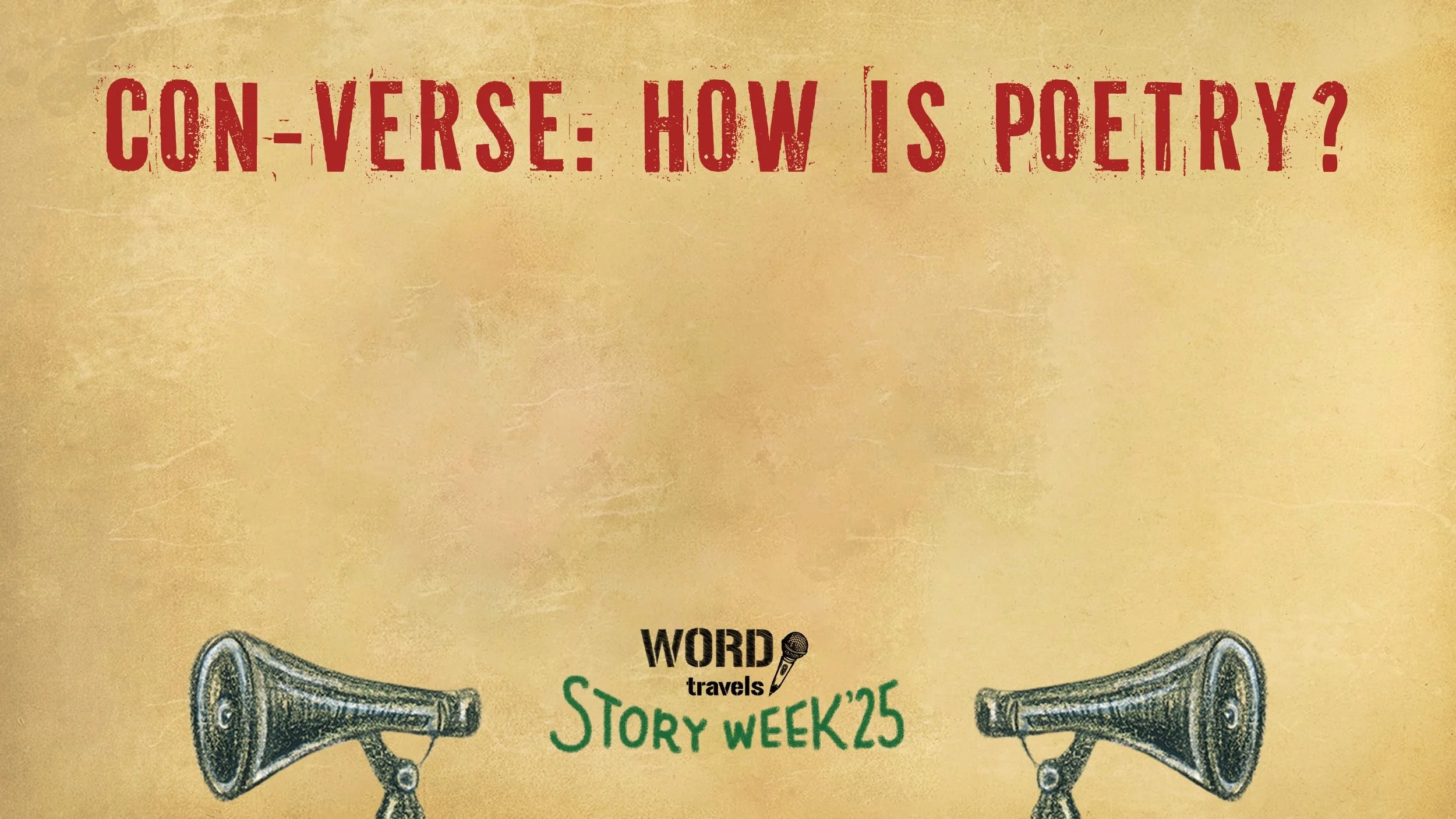 Con-Verse: How Is Poetry – Story Week 2025 (NSW)