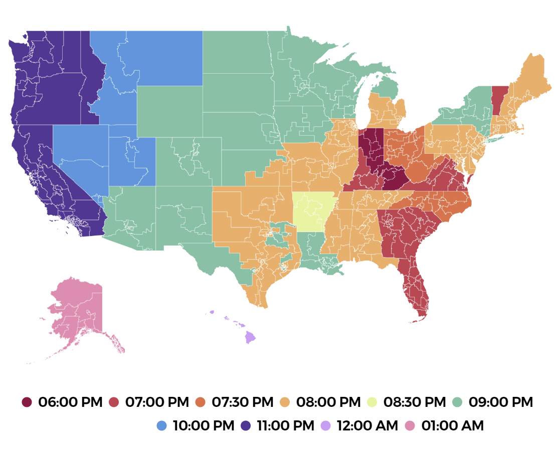 Election Day Map