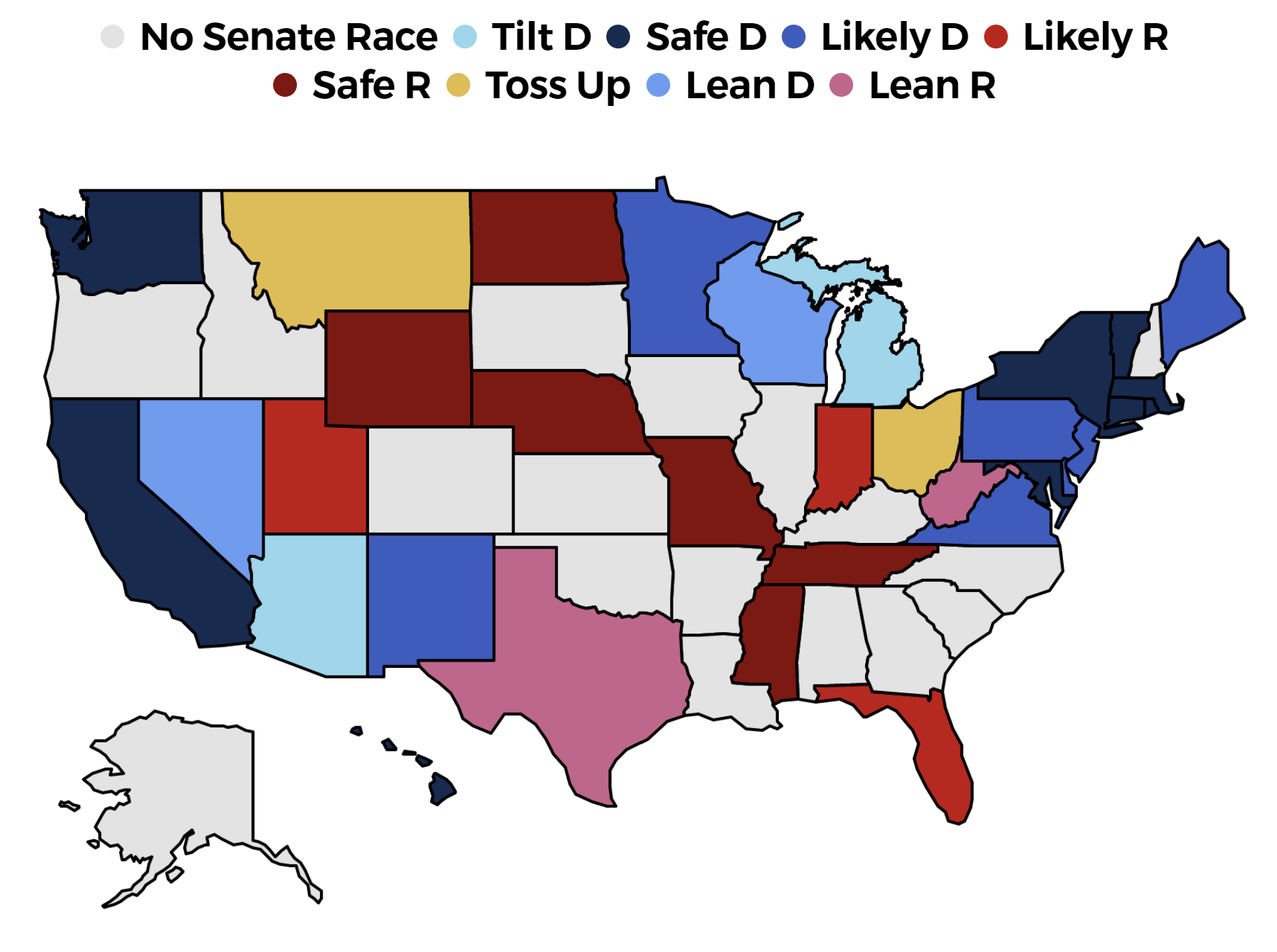 The Party That Wins the White House in 2024 Could Sweep the House and Senate