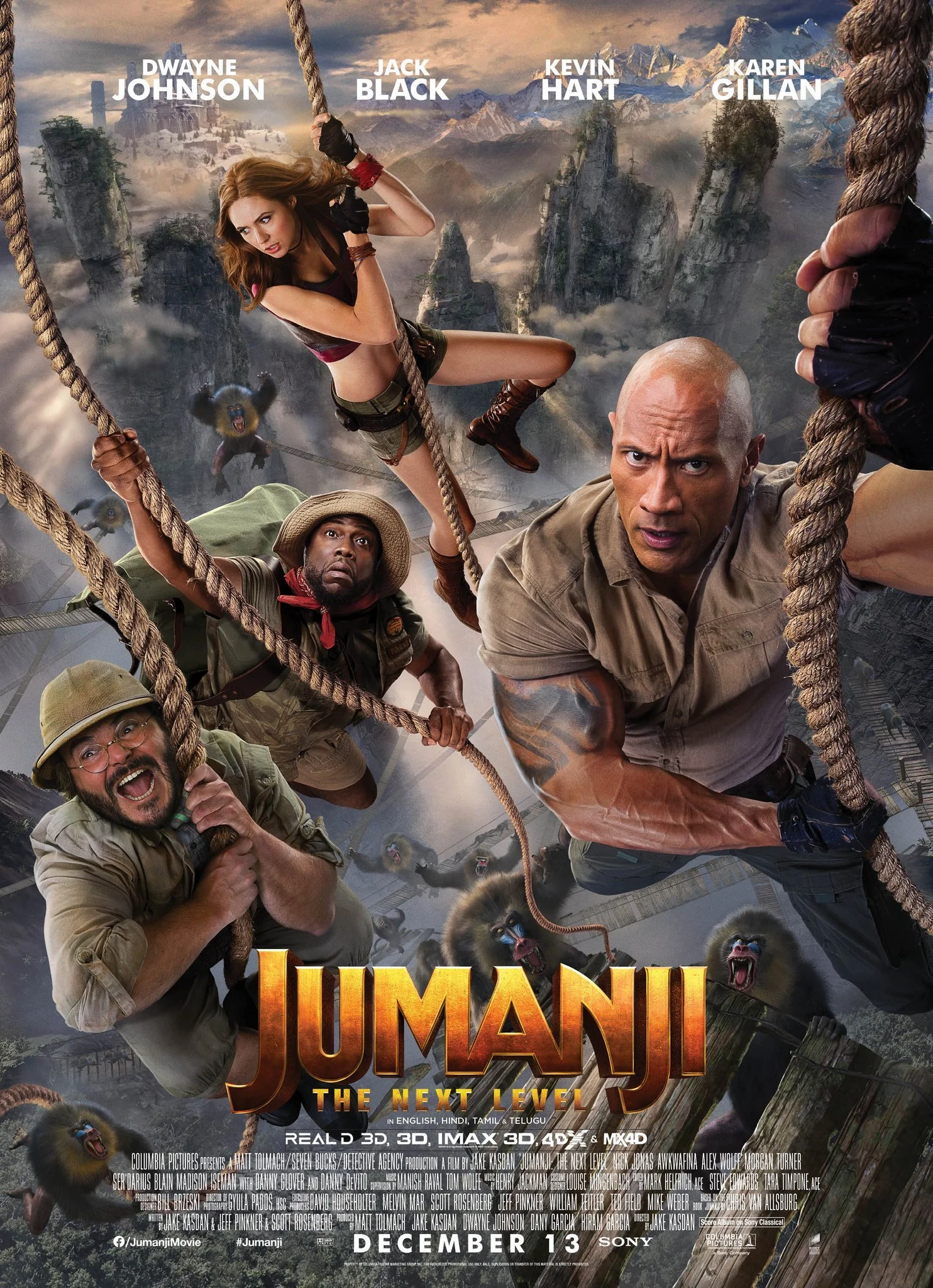 JUMANJI: THE NEXT LEVEL