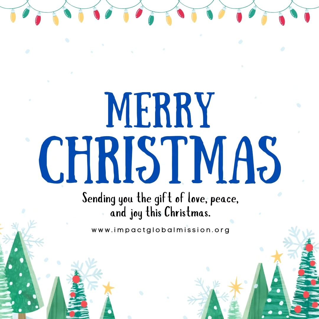 Wishing you a Christmas filled with love, laughter, and all the magic of the season! May your heart be light, and your days be merry and bright 🎅🎄

#merrychristmas #christmas2023 #impactglobalmission