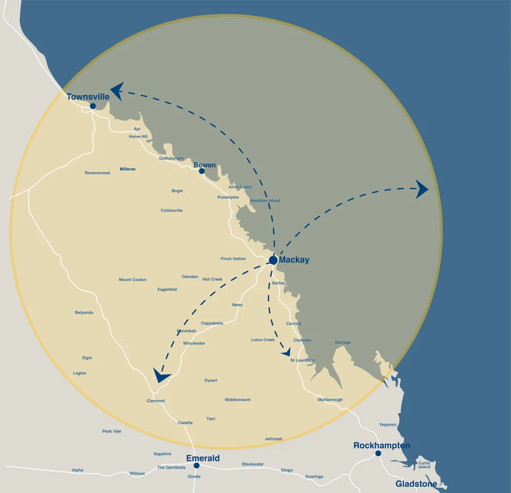 Coverage Area — BMA CQ Rescue