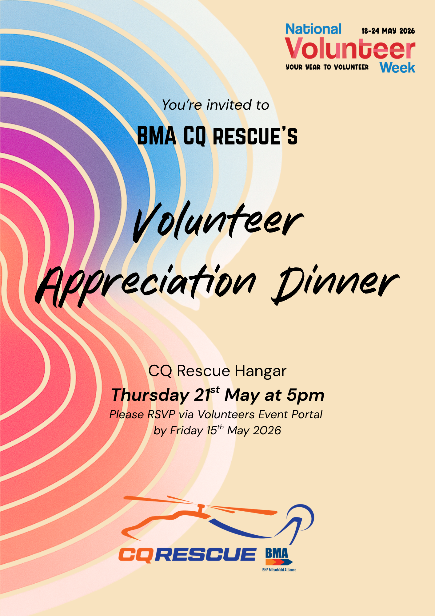 Volunteers Appreciation Dinner