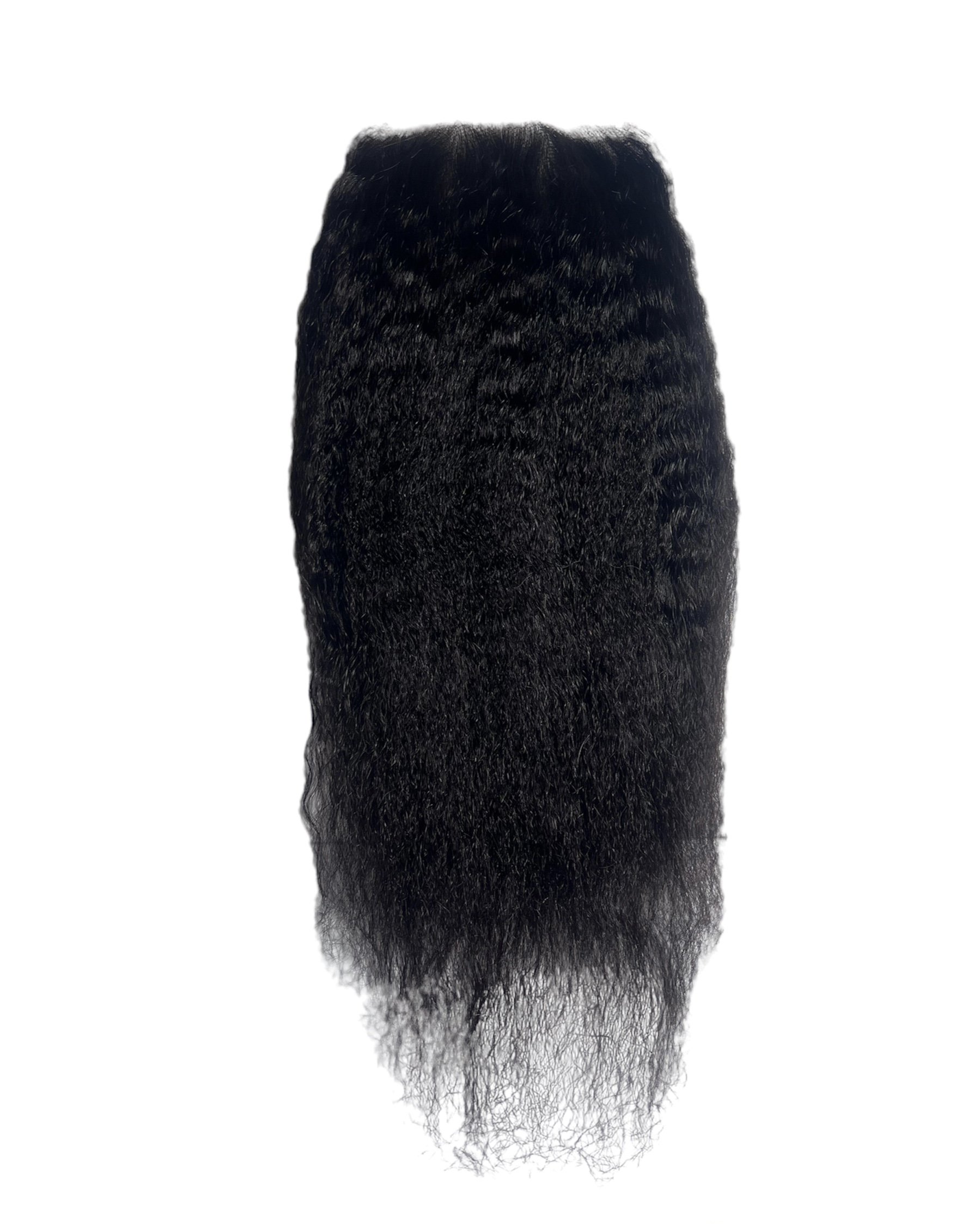 Cheveux Kinky Straight Closure