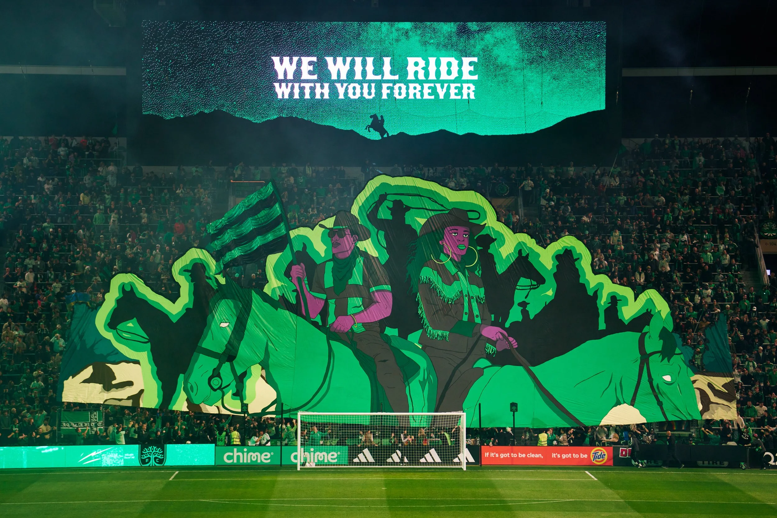 Honoring the Legacy of the Black Cowboy: Our 2026 Season-Opener Tifo