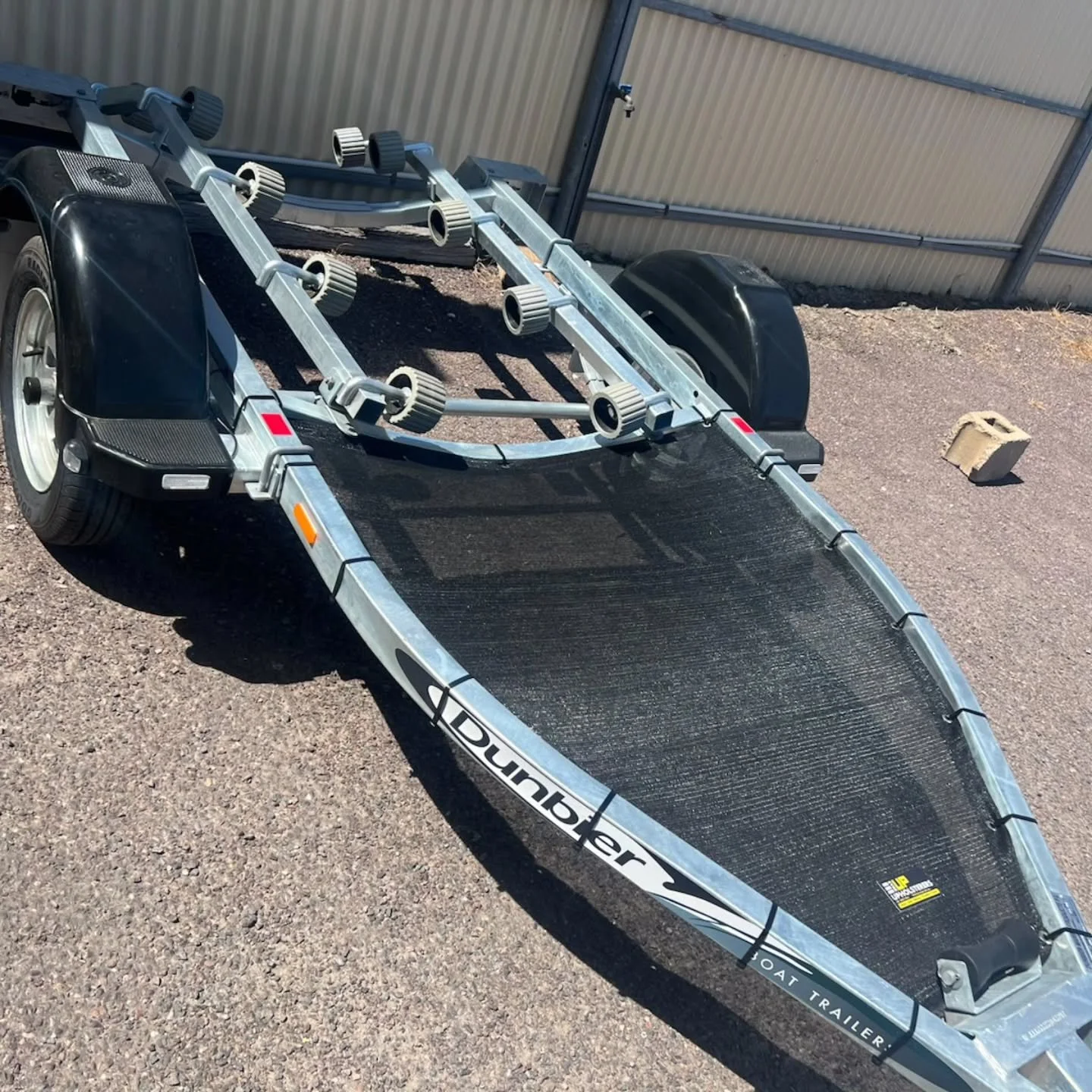This custom jetski trailer mesh hull protector is built to shield your jetski from rocks and road debris - perfect for those off-road adventures to the best launch spot.

#jetski #custommade #eyreupholsterers #eyrepeninsula
