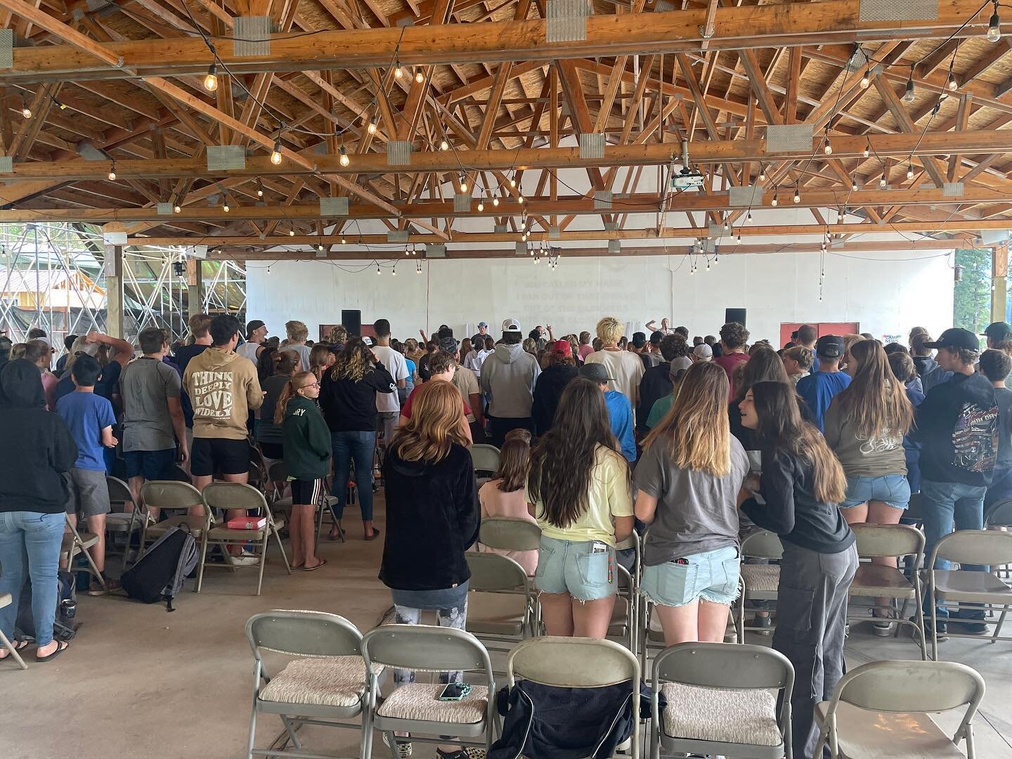 Teen camp has started!! Be in prayer for the working of the Holy Spirit this week.
