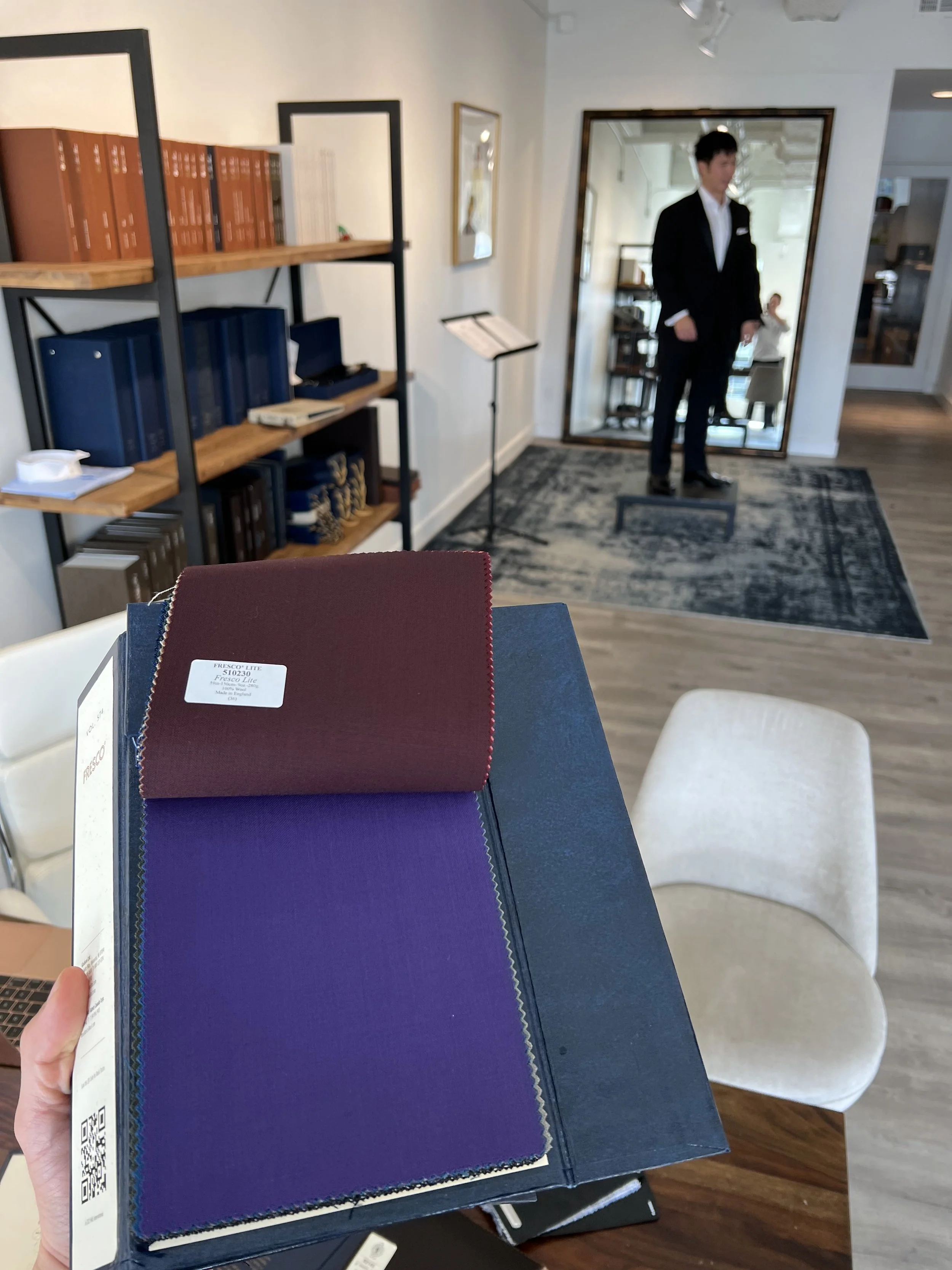 Men’s Purple suit or tuxedo 