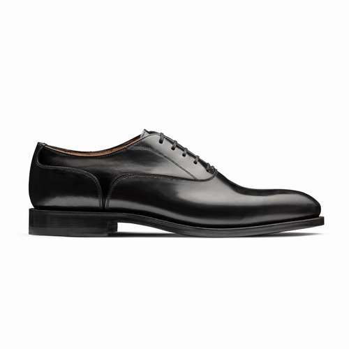 Tuxedo patent leather shoes (Italy) — Hall Madden