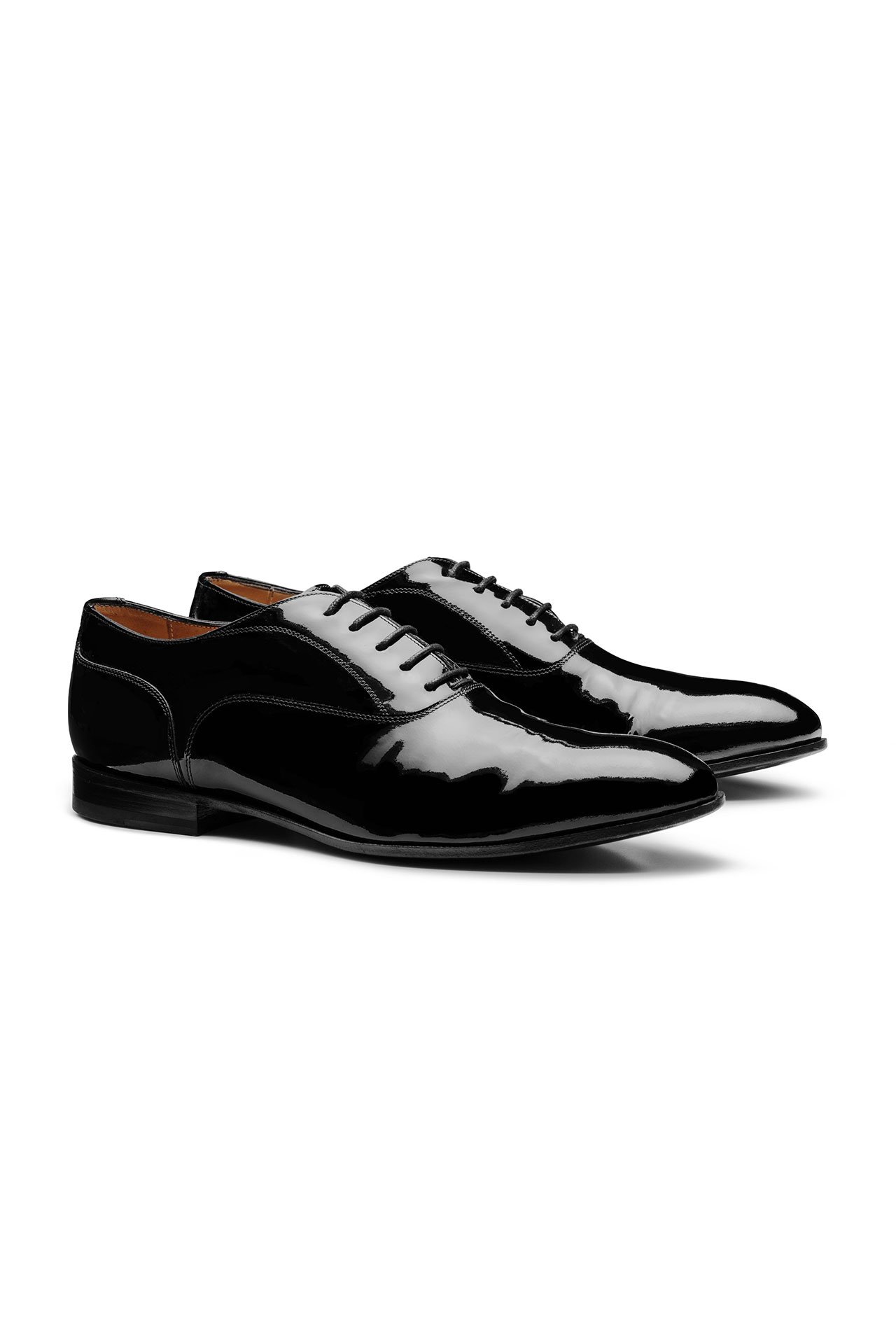 Black Patent Oxford Shoes – Walk Tall