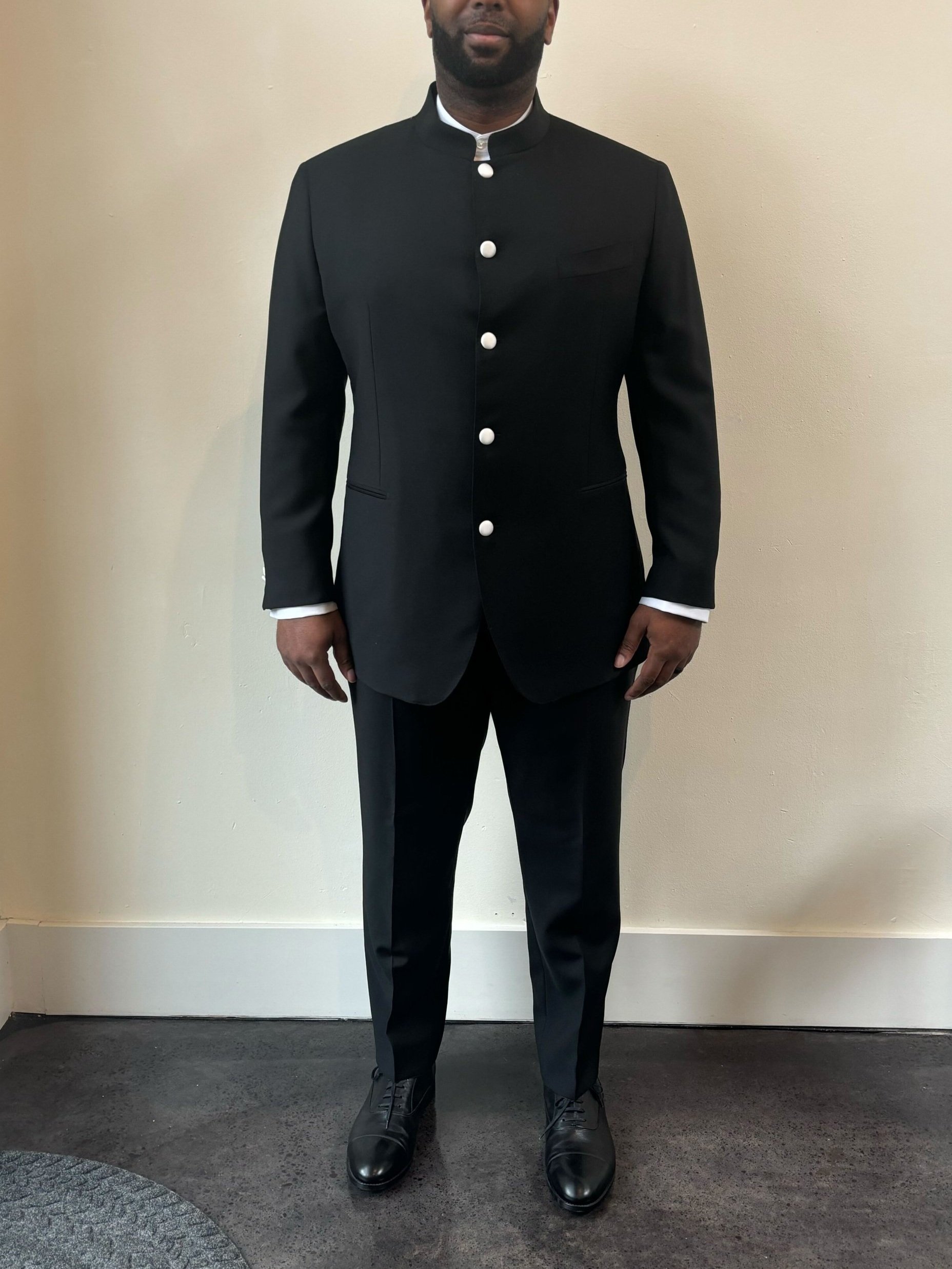 Black Nehru Suit 