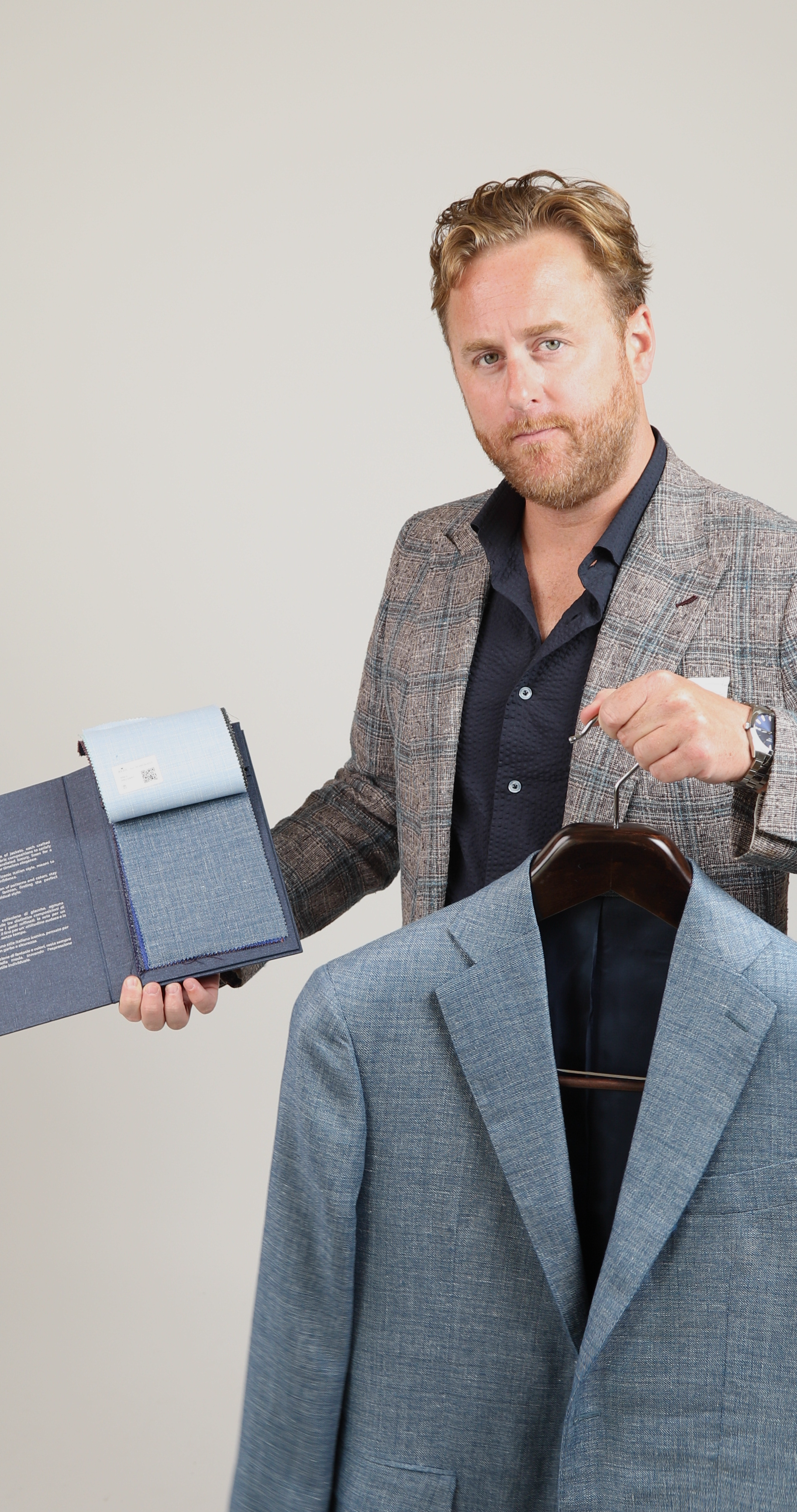 Reda’s Wool Silk Linen Jacket Collection