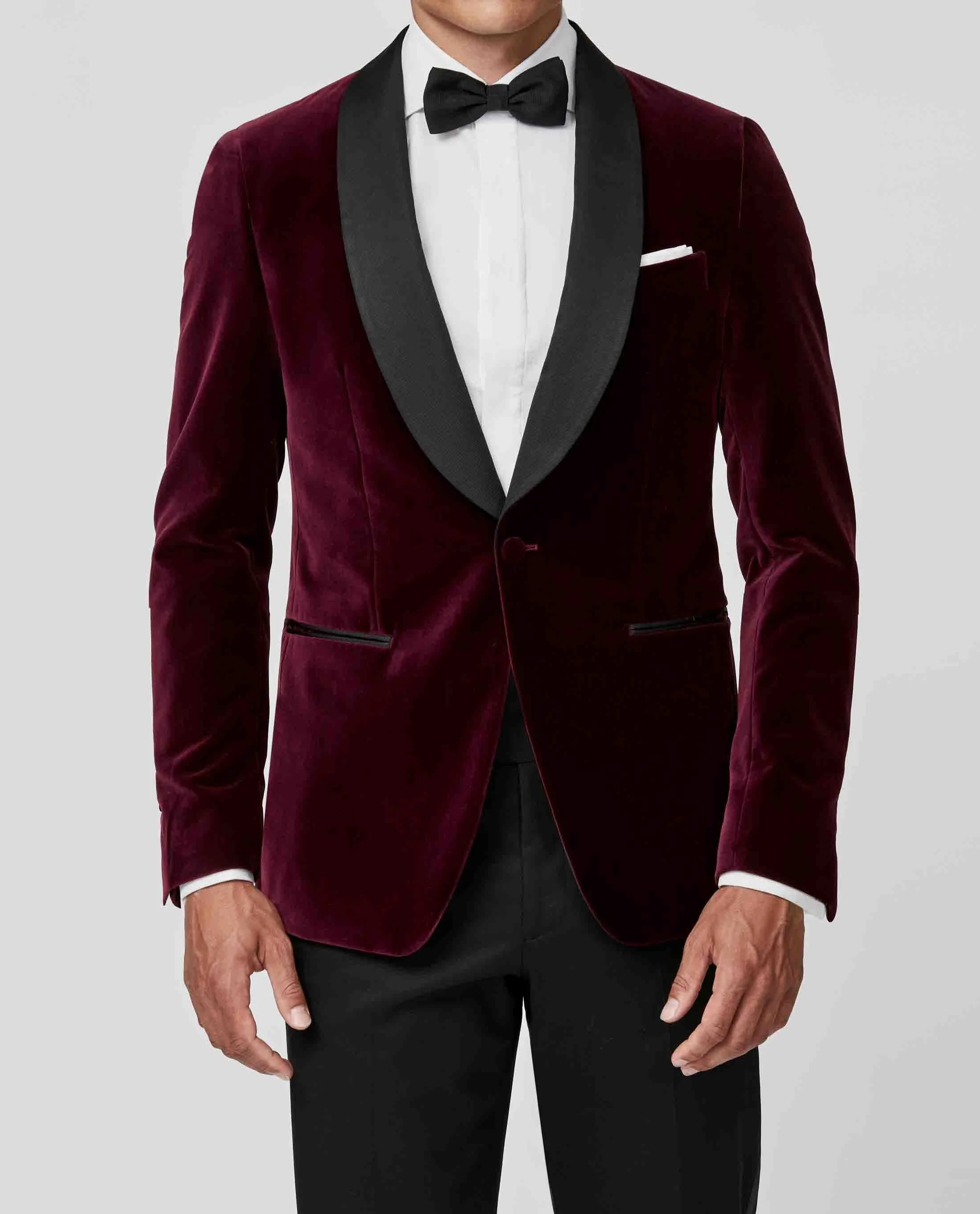 VLV006 wine red cotton velvet