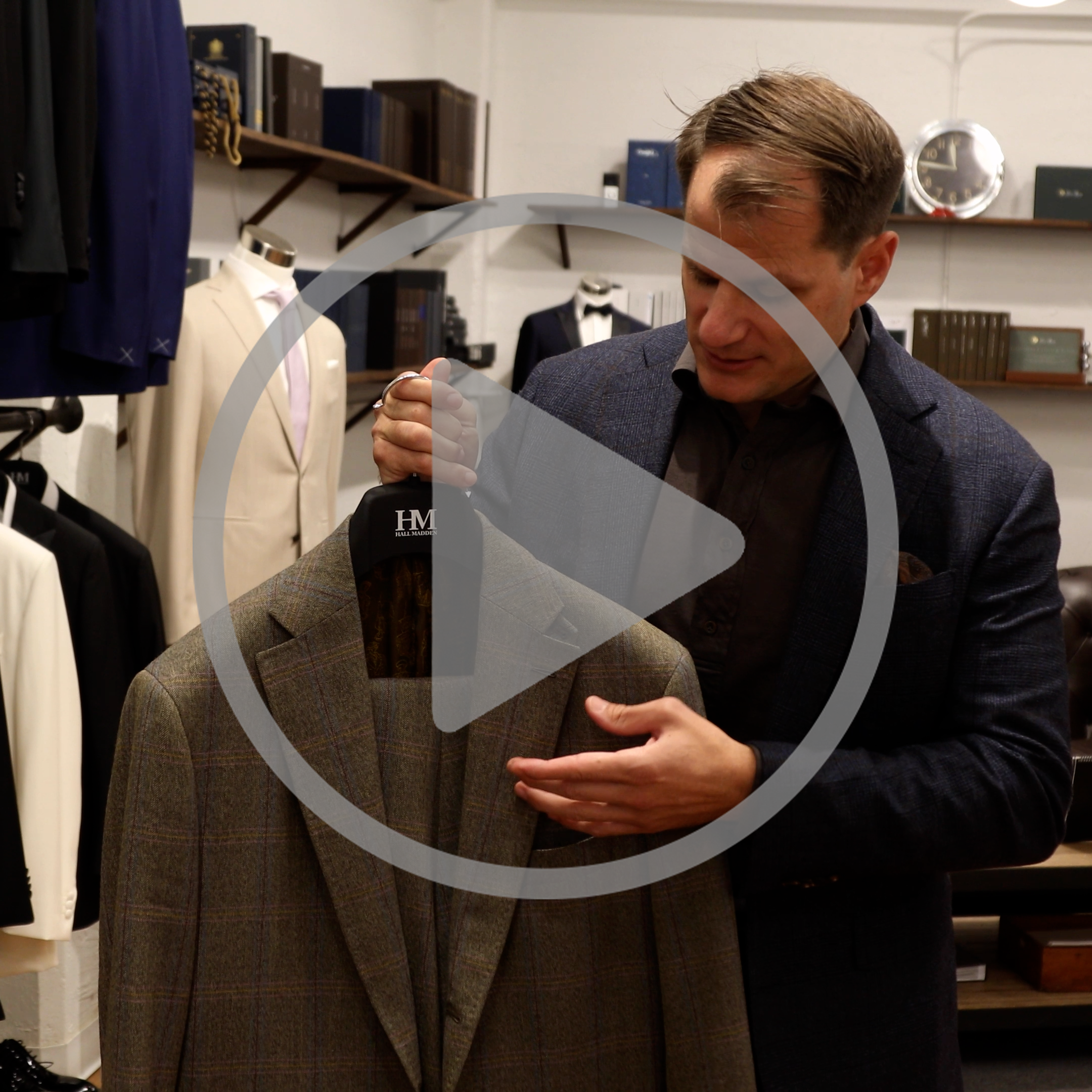 The Fine Details of a Rustic Collection Suit