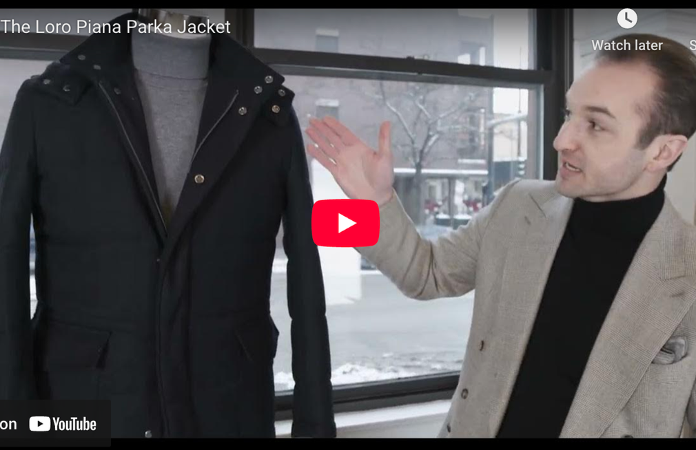 The New Loro Piana City Parka
