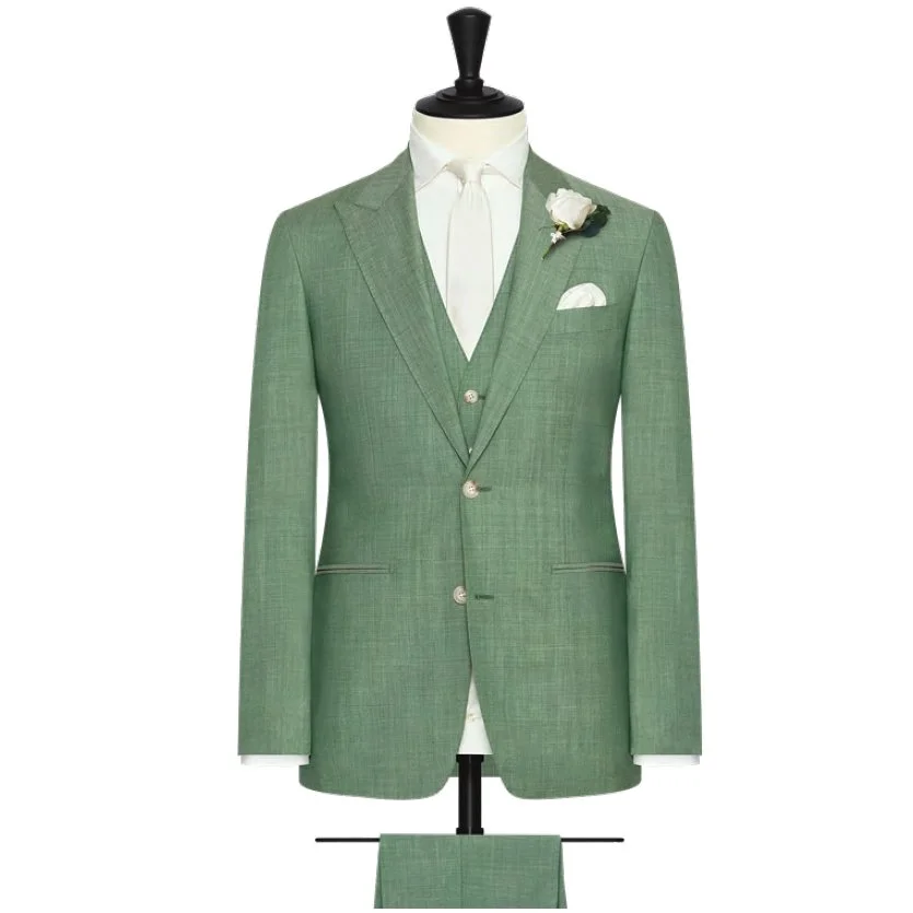 Custom green suits — Hall Madden