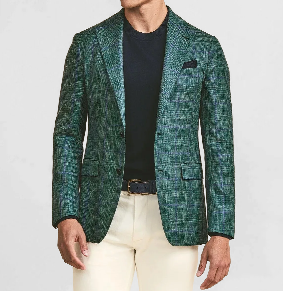 Sartorial Knitted Tee under Sport Coat (3-Pack)