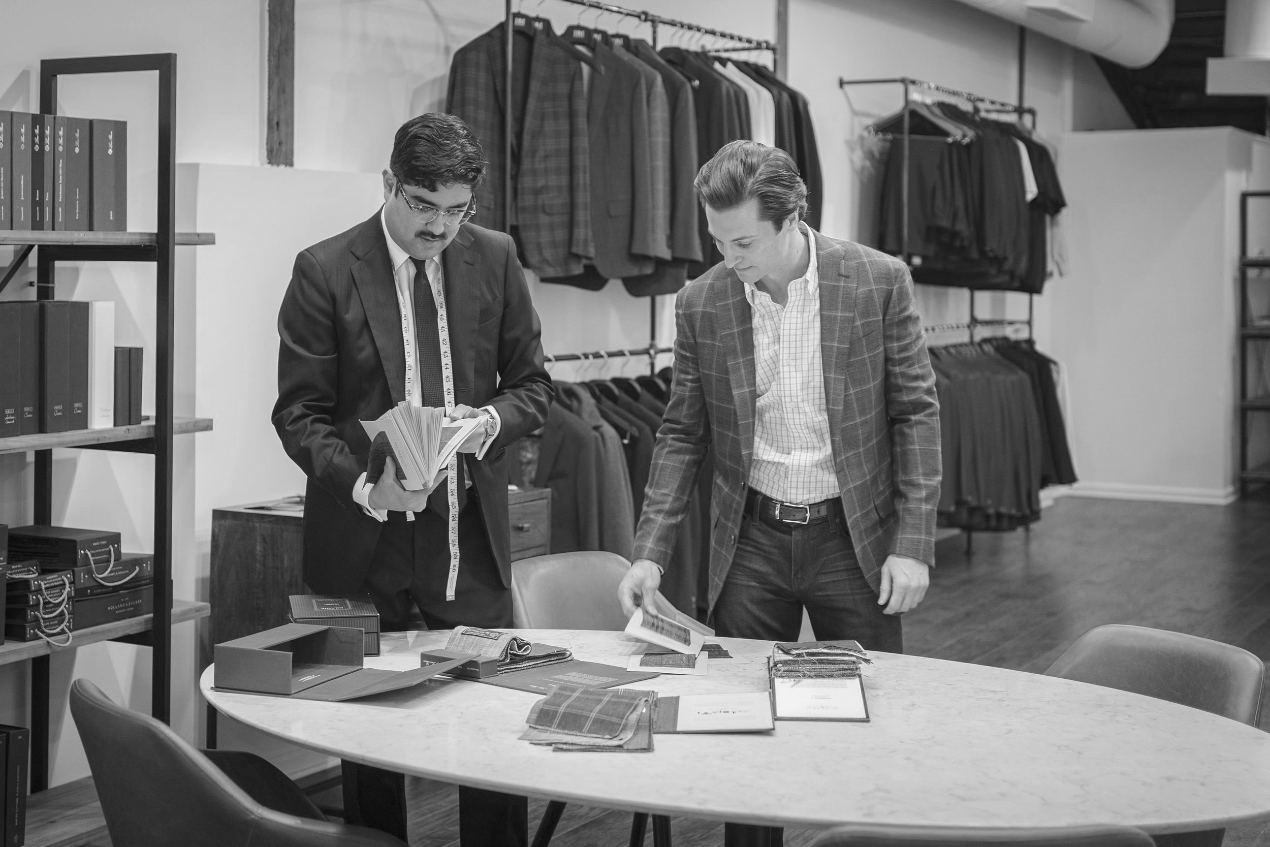 Men's Custom Suits Chicago — Hall Madden