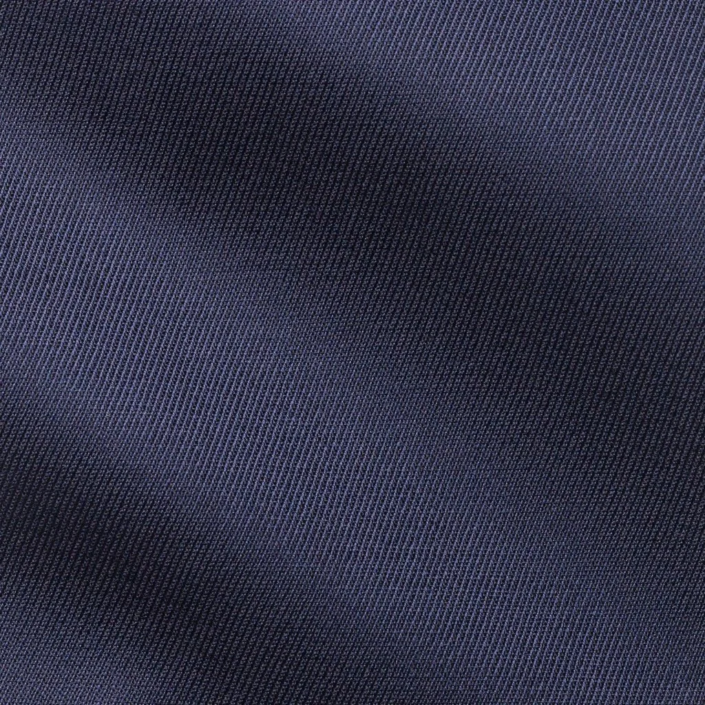 E0030 navy S100 wool gabardine