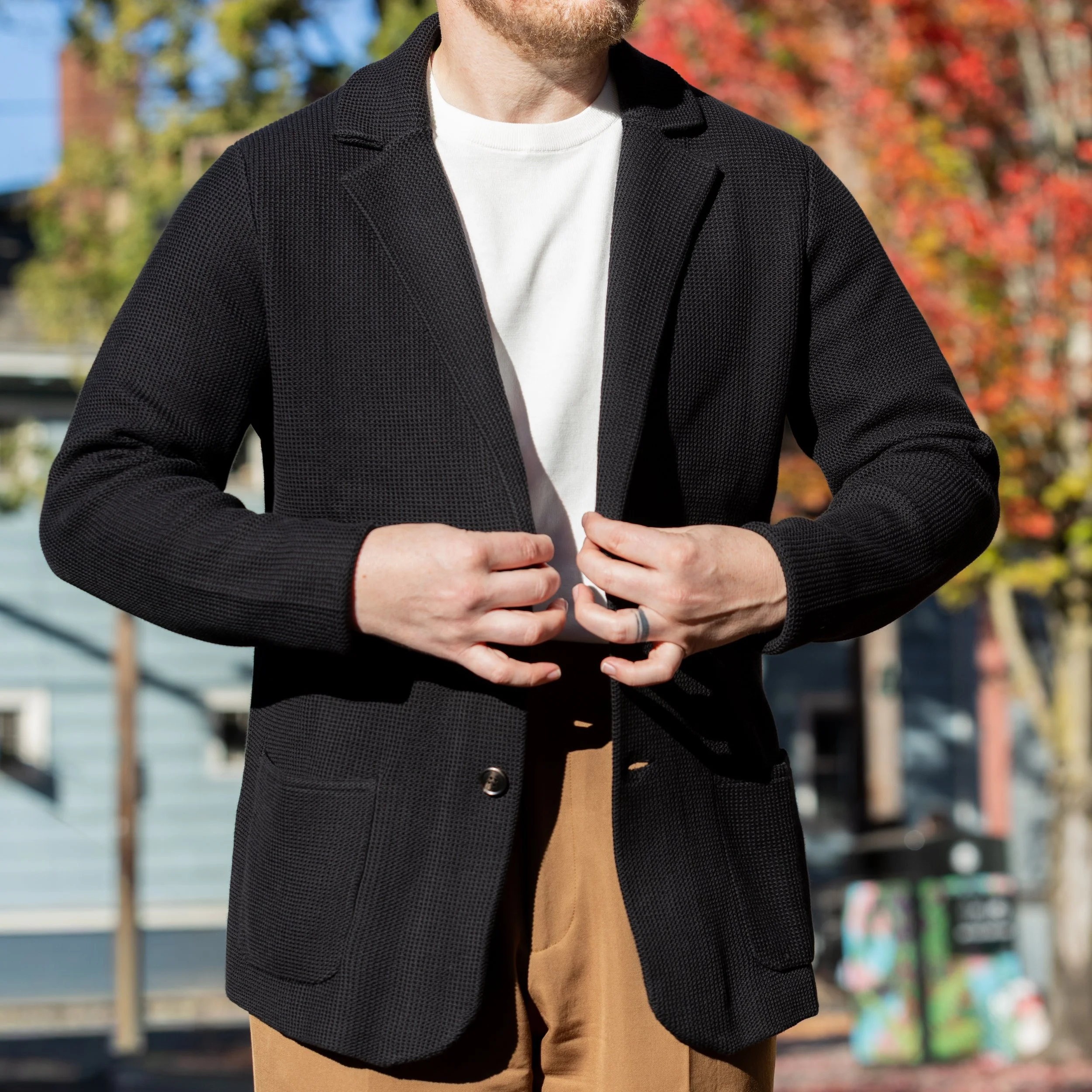 Knitted Blazer