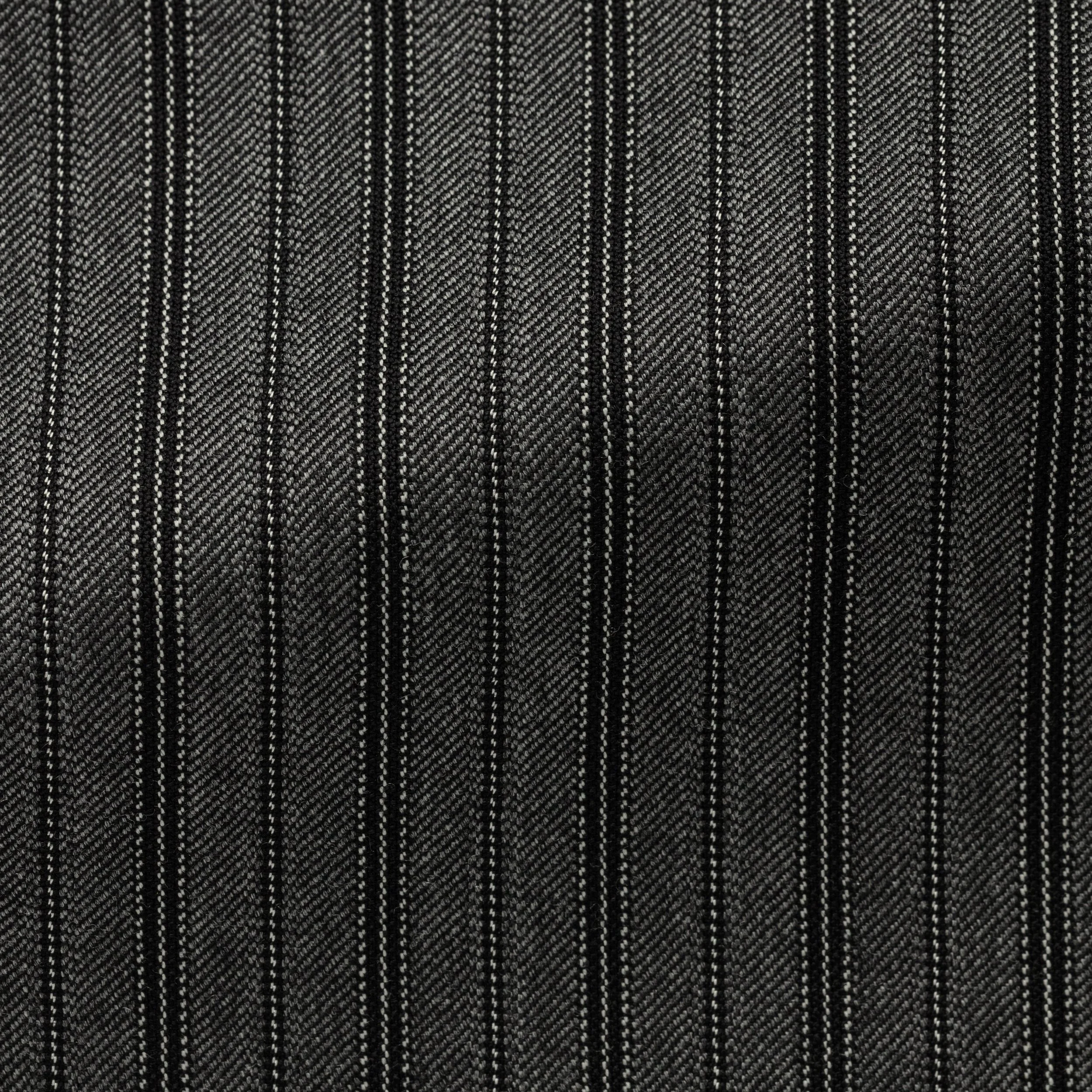 EVE020 grey S110 wool with pinstripe