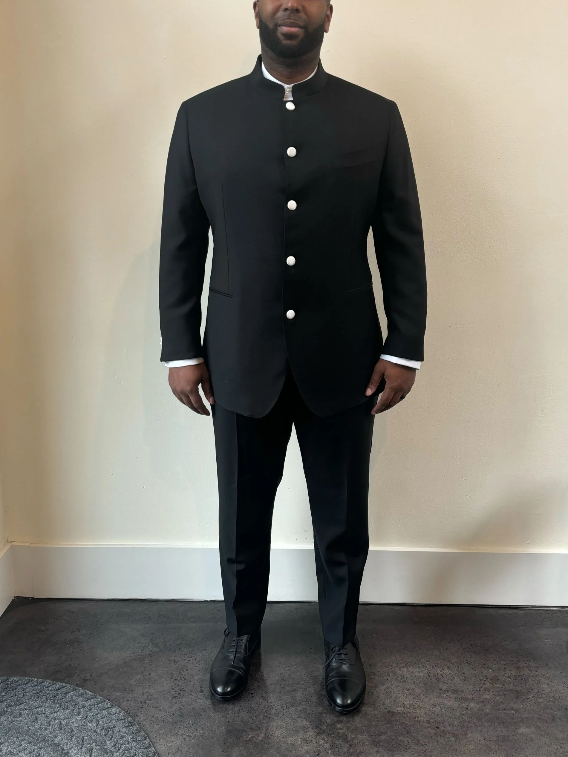 Nehru Collar Jacket Mens Nehru Jacket In Royal Jacquard Shibumi