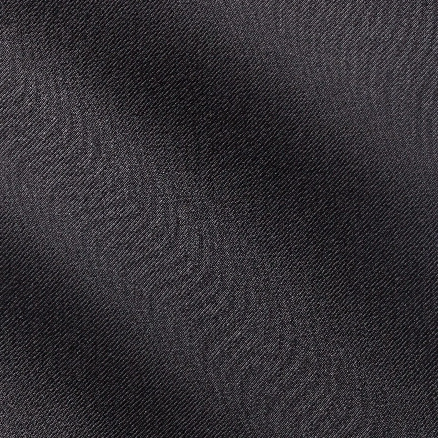 E0006 black S100 wool twill