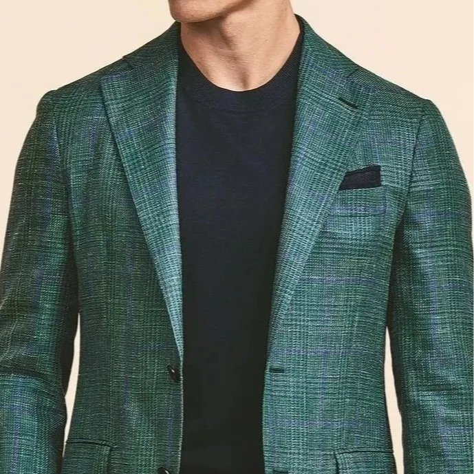 Sartorial Knitted Tee under Sport Coat (3-Pack)