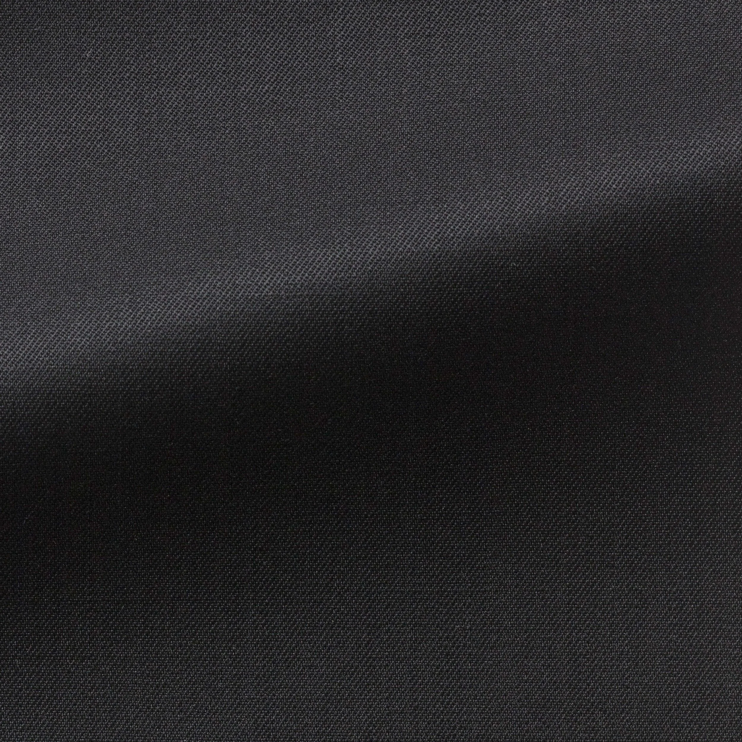 WWM009 black twill wool-mohair