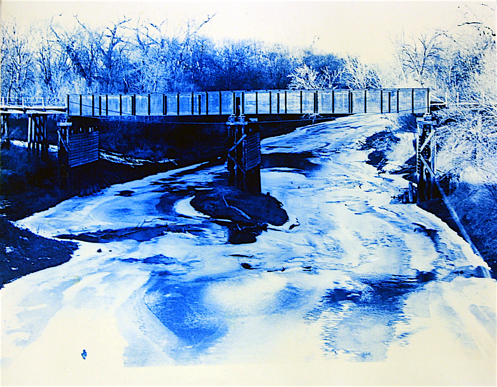 2018, Gelatin silver print with toner