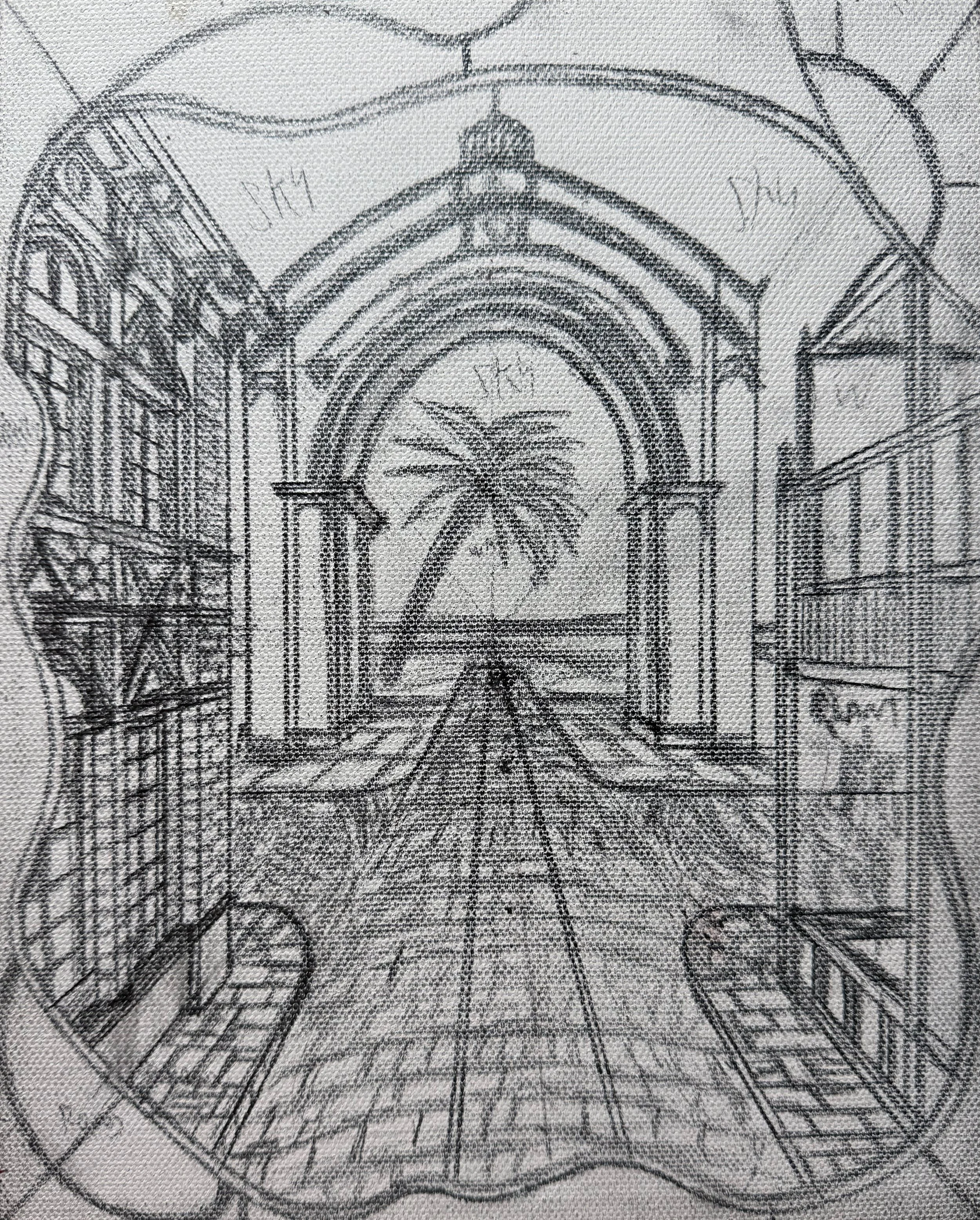 Sketch - Working Title: Where It Begins
8"x10"    20.3 cm x 25.4 cm