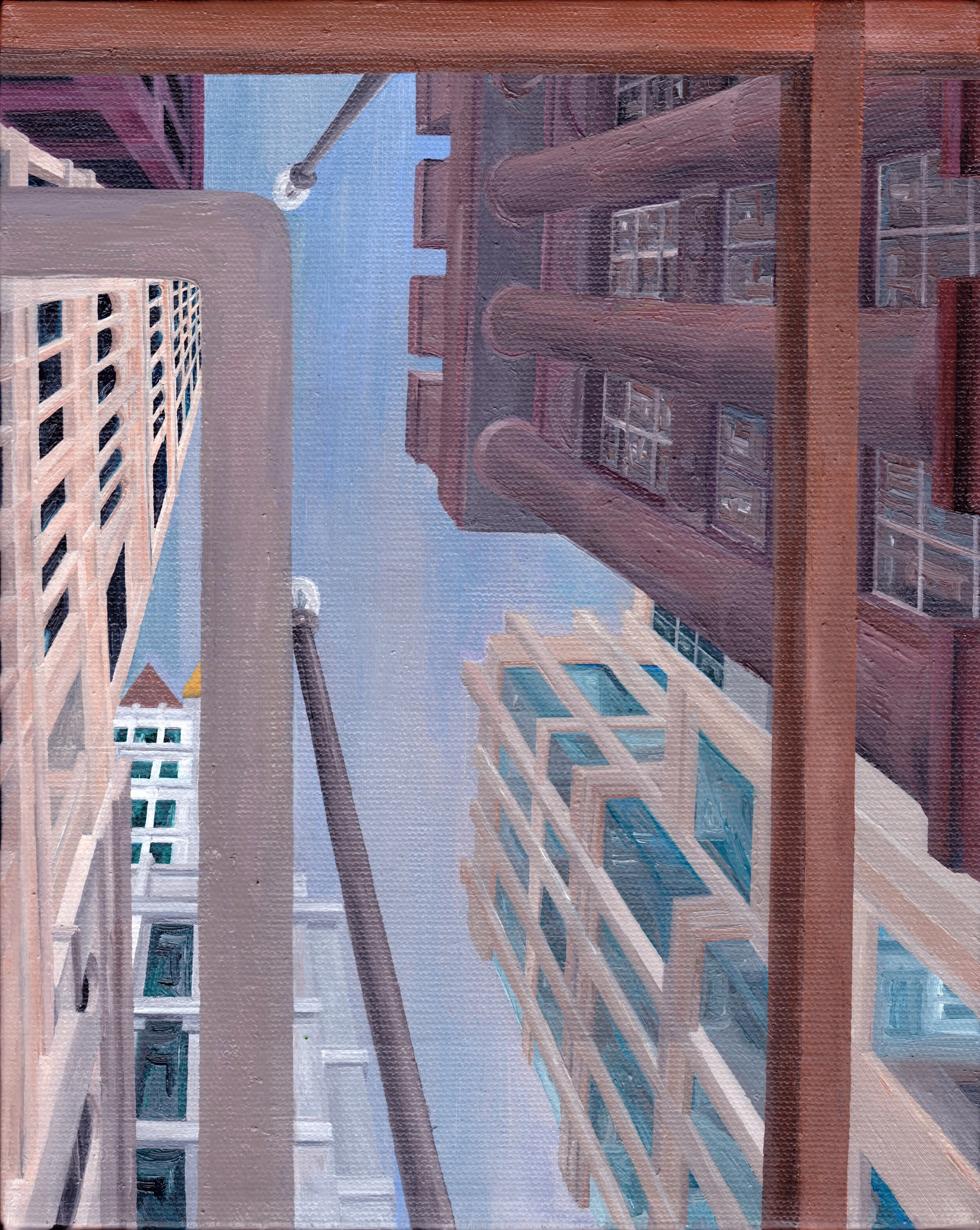 Muted Sky
8"x10"   20 cm x 25 cm
Oils on Canvas
2011